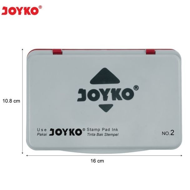 

Bak Stampel / Stamp Pad / Bantalan Stempel Joyko No 2 (uninked/tanpa tinta)