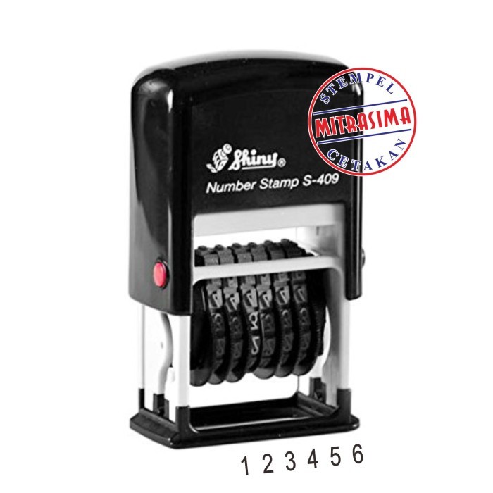 

Stempel Nomor otomatis Shiny S-409