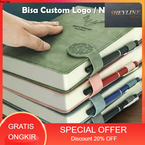 

Buku Catatan Jurnal aesthetic A5 Super Tebal Diary 360 Halaman Cover Kulit Binder Anti Air Buku Catatan Sketsa Sketchbook Kerja Kantor Bisnis Harian Kuliah Tebal Cover Kulit