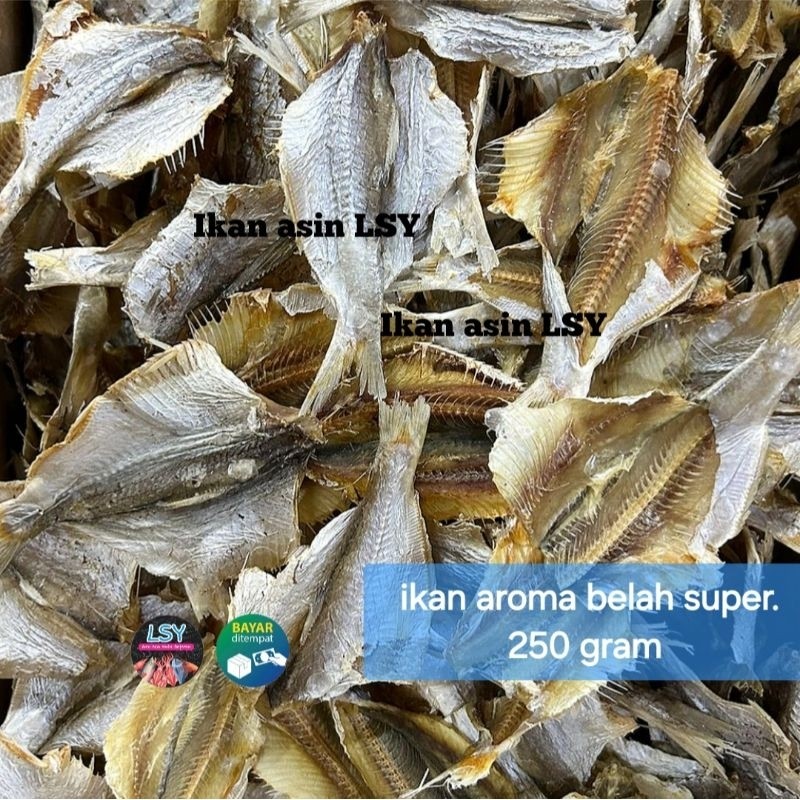 

ikan aroma belah super 250gram
