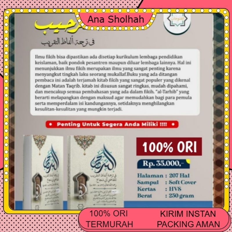 TAQRIB makna perkata dan penjelasan narasi Bahasa Indonesia, ATTARHIB , الترحيب AT TARHIIB في ترجمة 