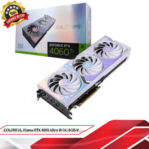 COLORFUL iGame GeForce RTX 4060 Ultra W OC 8GB-V | VGA Gaming RTX 4060