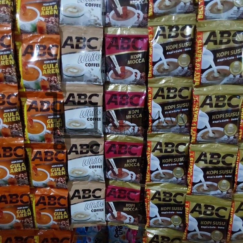 

ABC Kopi Renteng Isi 10pc Sachet All Varian