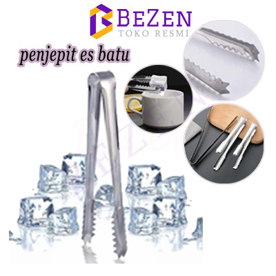 jepitan es batu stainless/penjepit es batu/penjepit es stainless