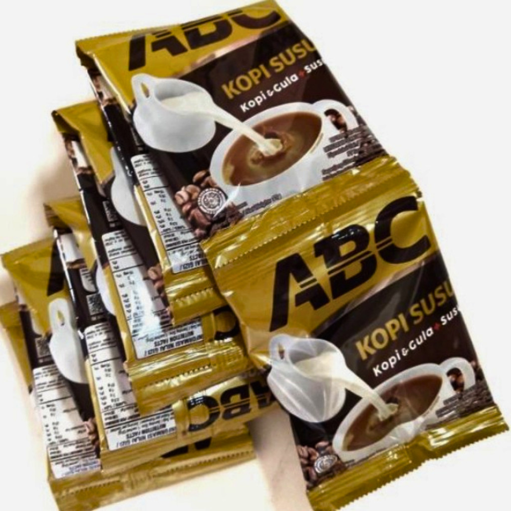 

Kopi ABC Susu 1 Renceng Isi 10 Sachet