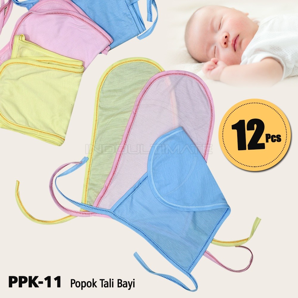 Popok Bayi Cotton SNI Popok Tali kain polos Bayi Isi 6Pcs  Pakaian Baru Lahir Bayi New Born RANDOM P