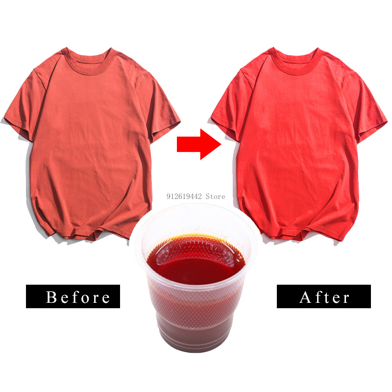 

10g Acrylic paints Red Fabric Dye Pigment Dyestuff Textile Dyeing Clothing Renovation Pigment for Cotton Nylon Silk