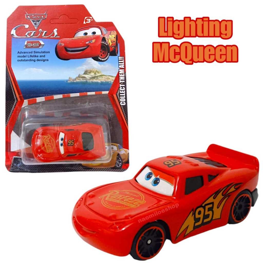 Cars lightning satuan mainan mobil Cars WGP LIGHTNING MCQUEEN World Grand Prix