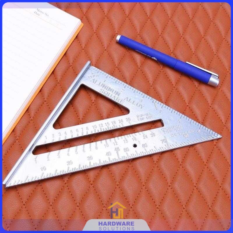 

Taffware Penggaris Siku Mistar Triangle Ruler Aluminium Alloy - VK18