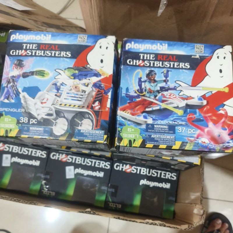 Playmobil The Real Ghostbusters Zeddemore spengler