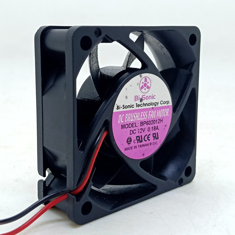 bp602012h cooling fan 60mm 6020 12V double ball mute fan 6cm computer case power cooling fan