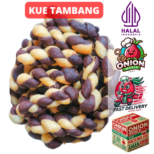 

UWD KUE TAMBANG BELANG 250gr Kue Tambang Untir Untir 250gr Kue Untir Untir Manis 250gr Unter Manis