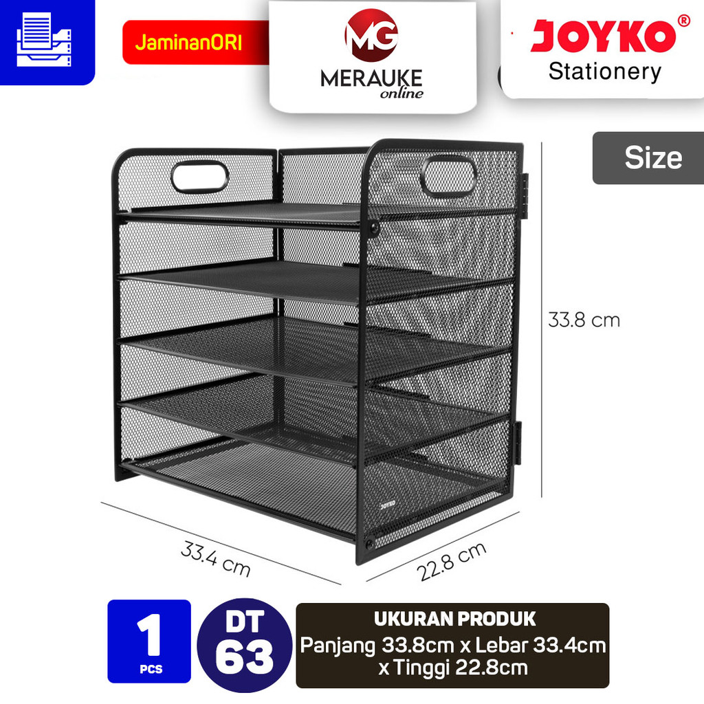 

Joyko Document Tray Wadah Dokumen 5 Tray DT-63