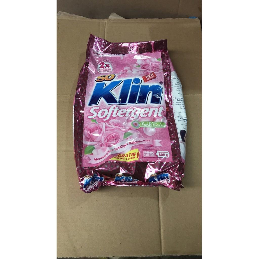

Soklin Softergent 720g 720gr 720 g gr gram So Klin Pink Cotton Fresh