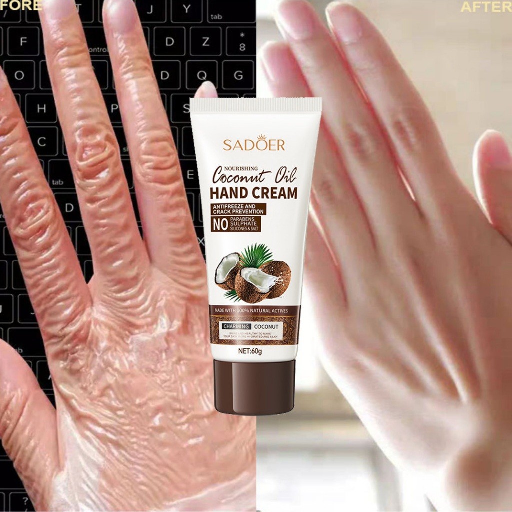hand cream Krim Tangan Cream Tangan Keriput Dan Kasar Asli 60g cream pemutih tangan Whiten Moisturiz