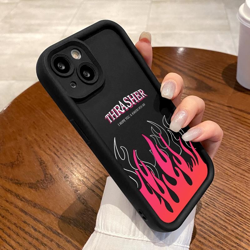 Case For OPPO A38 A31 2020 A32 A33 2020 A35 2021 A36 Soft Silicon Pro Camera Simple Flame Softcase H