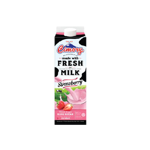 

CIMORY UHT MILK 1L STRAWBERRY