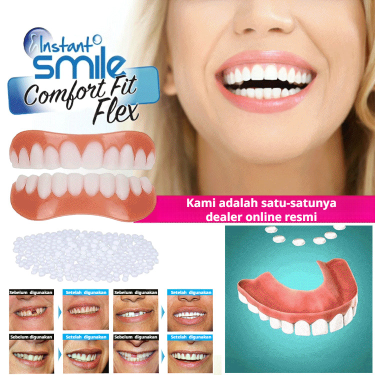 Gigi Palsu Senyum Sempurna/Veneer Gigi Palsu Pria Dan Wanita/Gigi Palsu Snap-On/Veneer Senyum Sempur
