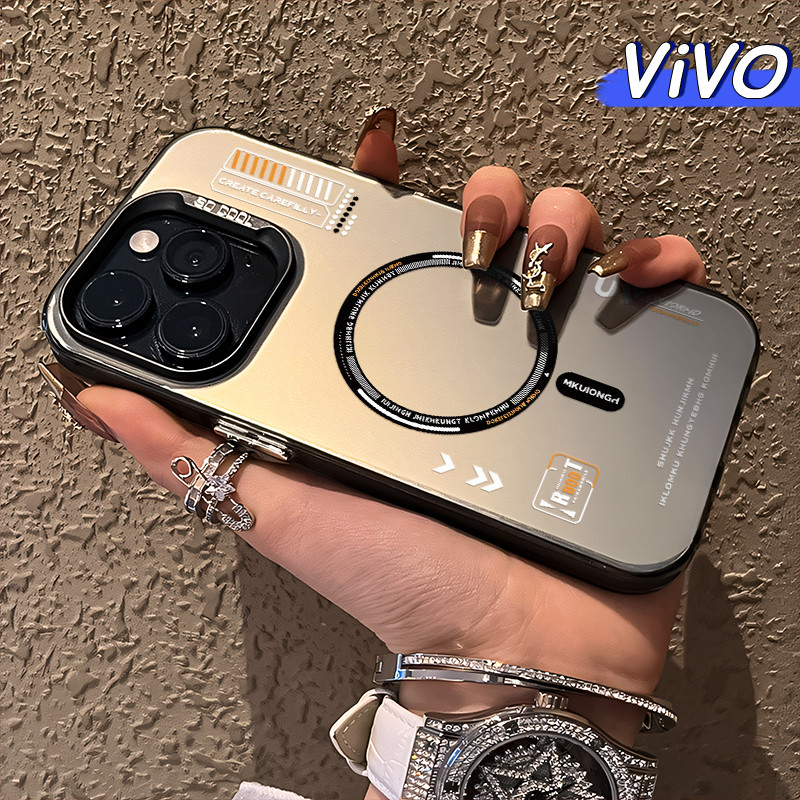 Keren Terbaru Glossy Hologram PC Case VIVO Y17s Y12 Y12S Y15s Y21 Y03 Y16 Y22 Y18 Y02 Y17 Y27s Y30 Y