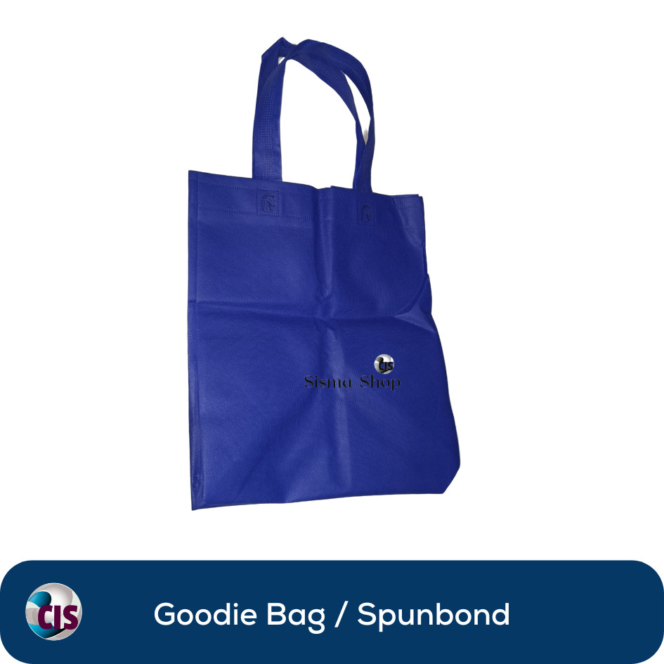 

Goodie Bag 24X22X28 Warna Biru BCA - Tas Spunbond 24 X 22 X 28 Warna Biru BCA