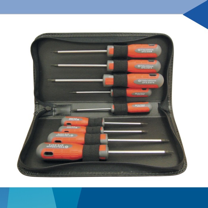 Kennedy-Pro KEN5726050K 9-PCE TX PRO-TORQ SCREWDRIVER SET