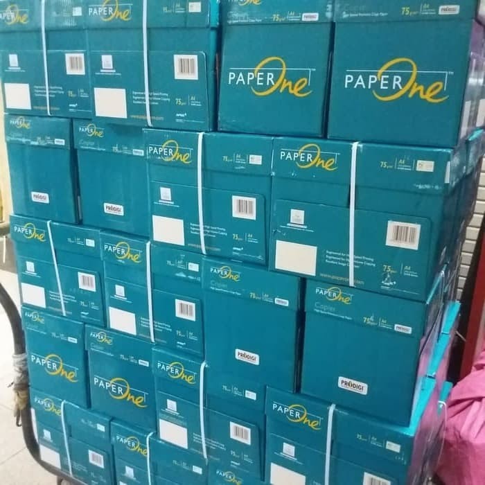 

best -Kertas A4 70Gr Paperone 1 Dus (5 Rim) / Kertas HVS A4 70Gr Paperone - Paperone 75gr
