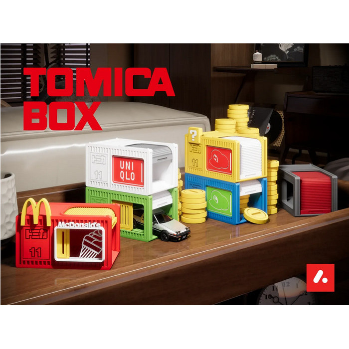 Tomica Box - Display Container Diecast Hotwheels