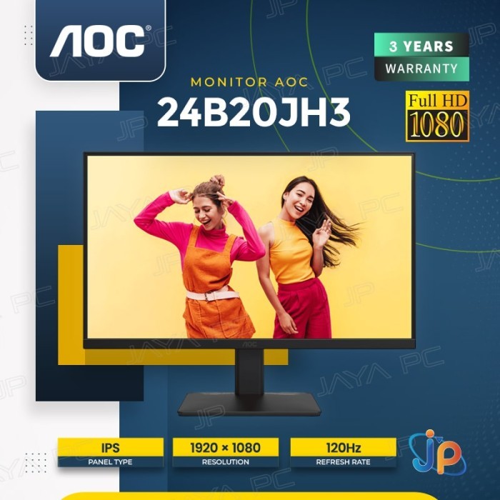 Monitor AOC LED IPS 24B20JH3 - Full HD 24" Inch
