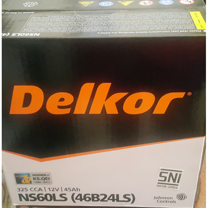 accu delkor MF ns 60ls | aki ns 60LS