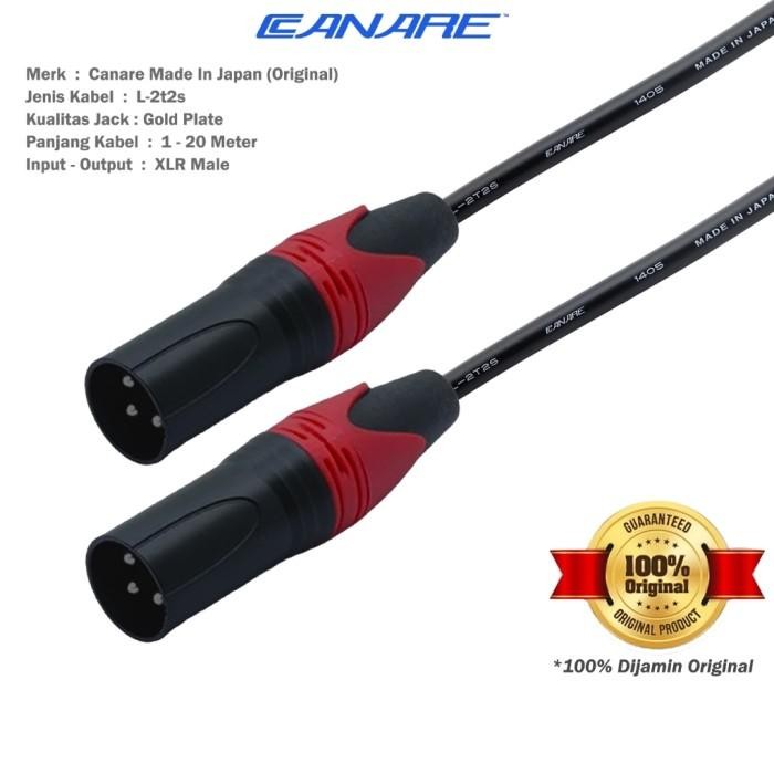 Kabel Audio Jack Canon XLR Male to XLR Male