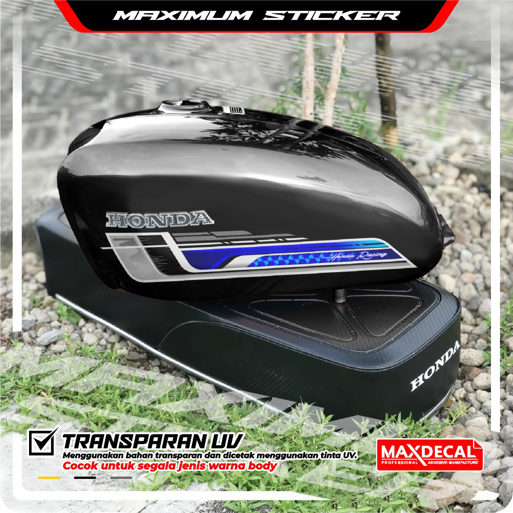 STRIPING CB 100 - STRIPING TRANSPARAN HONDA CB - STRIPING HONDA CB 100 - STRIPING CB SULTAN