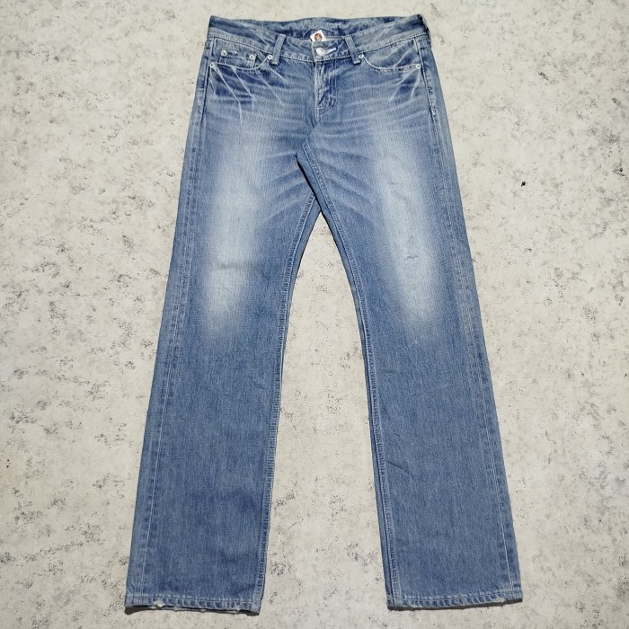 Celana panjang jeans denim fading VANQUISH