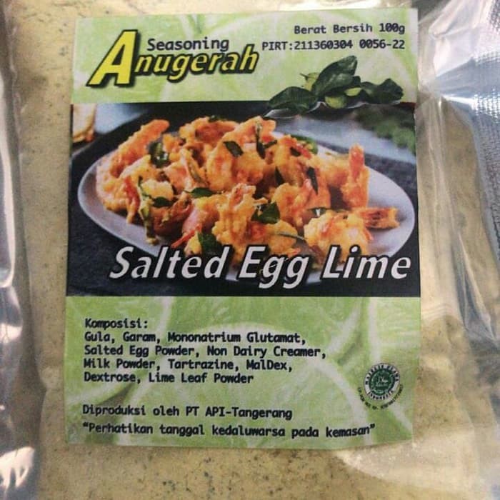 

Salted Egg Lime sauce Aus Telur Asin dengan jeruk nipis 100 g