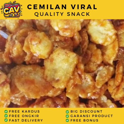 

CAV EMPING MANIS 250g Keripik Emping Melinjo Manis Blinjo Cemilan Manis Makanan Cemilan Viral