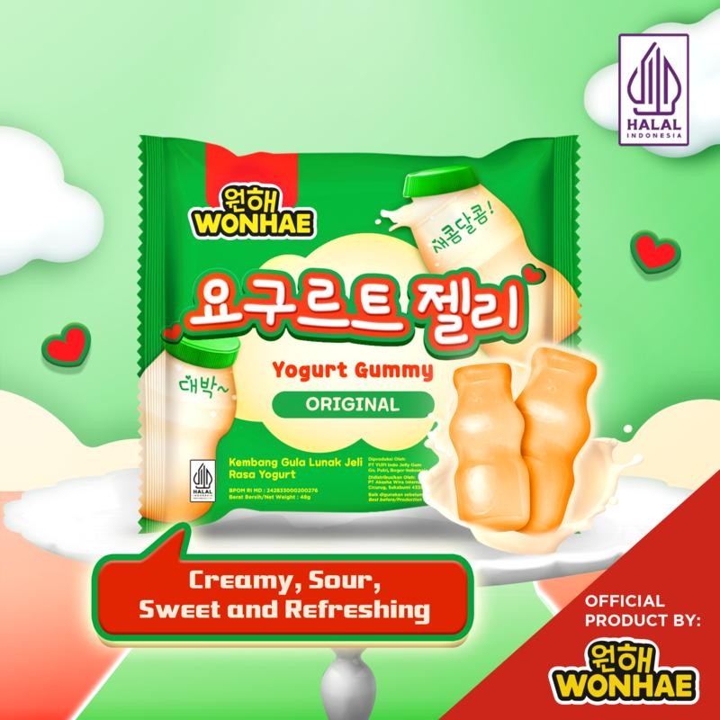 

Wonhae Gummy Yoghurt 48gr