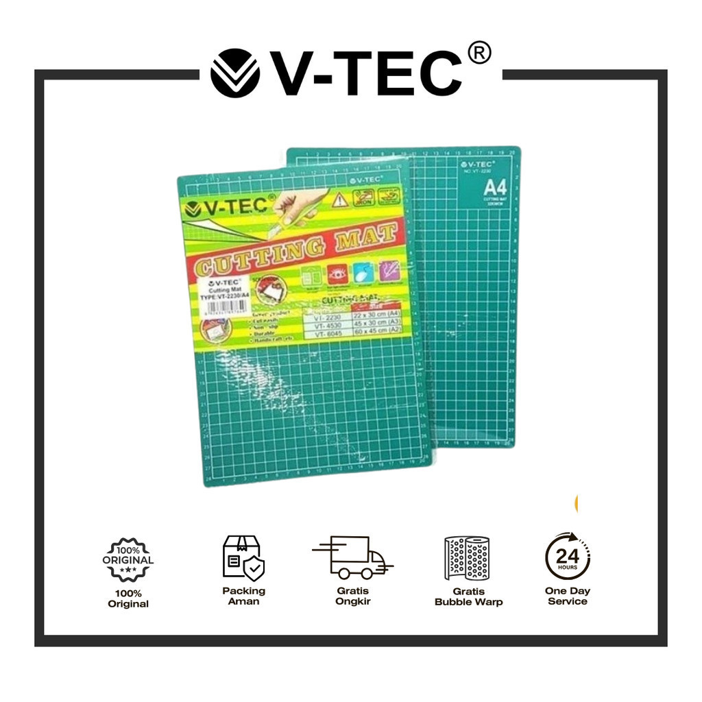 

V-Tec Cutting Mat Type 4530/A3 Alas potong