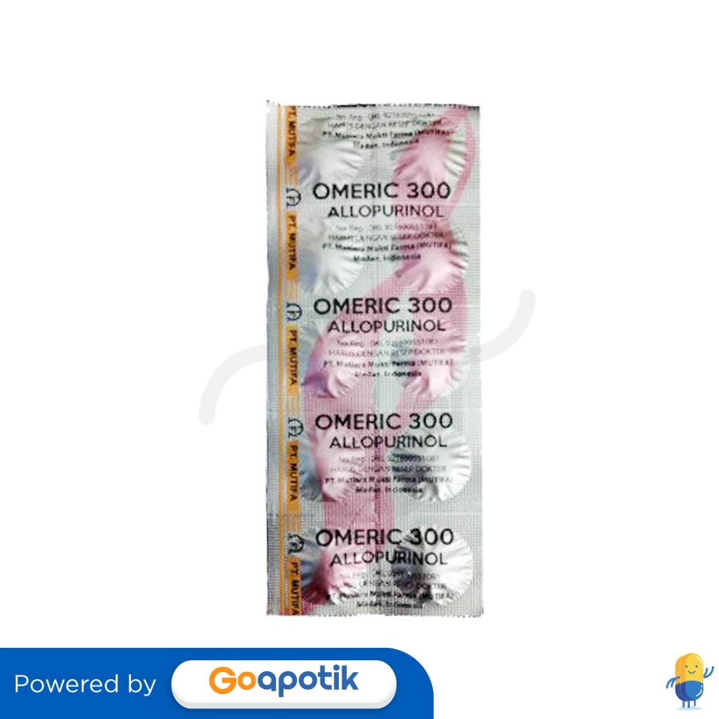 Omeric 300 Mg Strip 10 Tablet