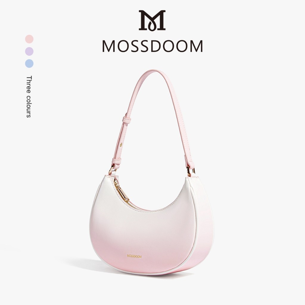 MOSSDOOM Tas Wanita Gradien Shoulder Bag Tas Bahu Bag [Mossdoom]