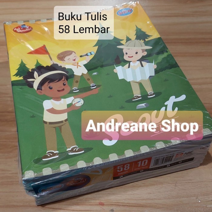

Buku Tulis SIDU 58 Lembar (PAK isi 10)