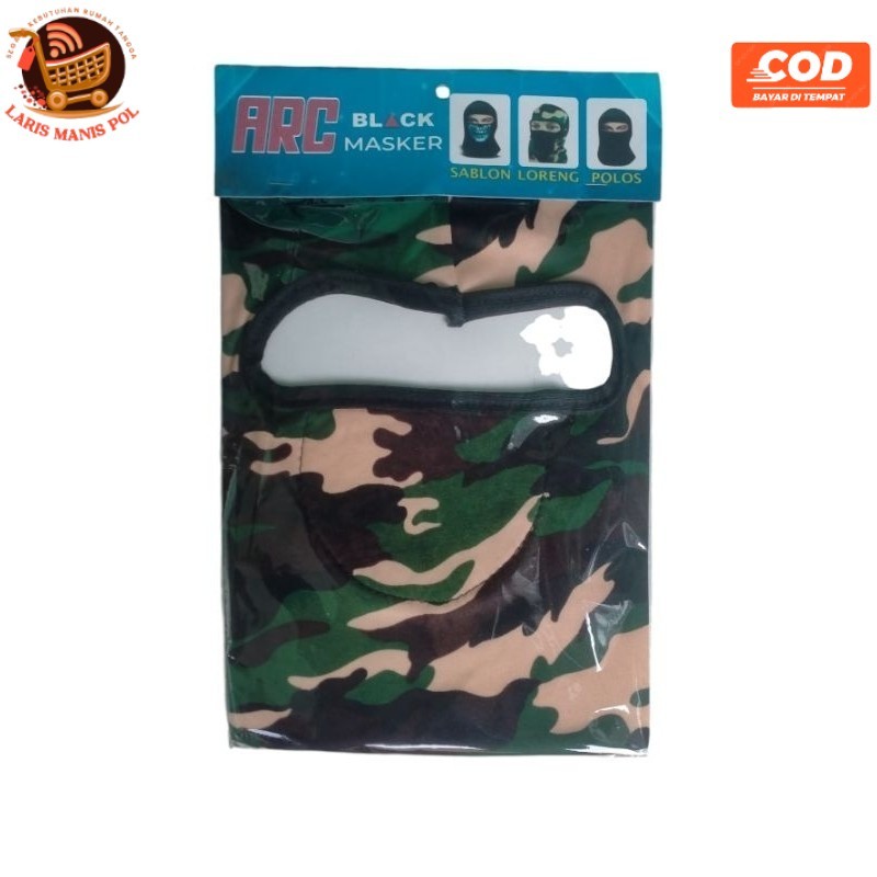 LMP Masker Ninja Busa Masker Ninja Army Topeng Ninja Loreng Masker Ninja Full Face