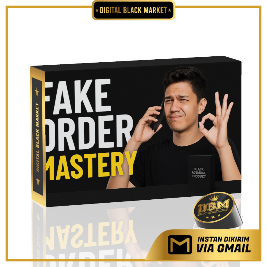 ID102002 - Fake Order Fo Mastery  Black Branding Product