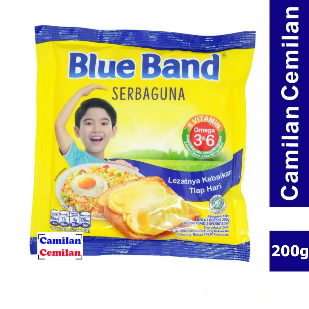 

Blue Band Margarine Serbaguna 200 gr