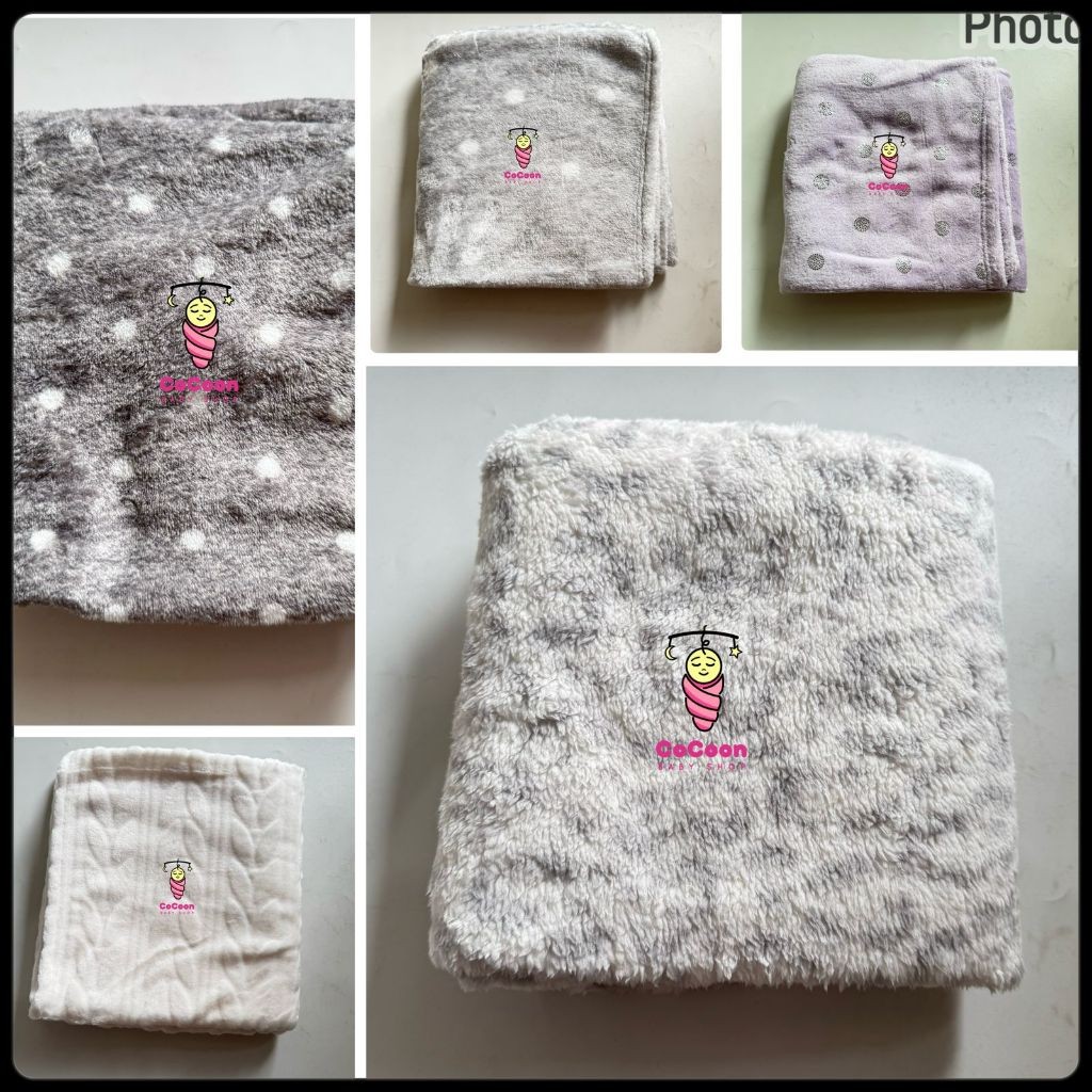 Selimut Bayi Bulu Tebal / Kain Penghangat Anak Selimut Tidur