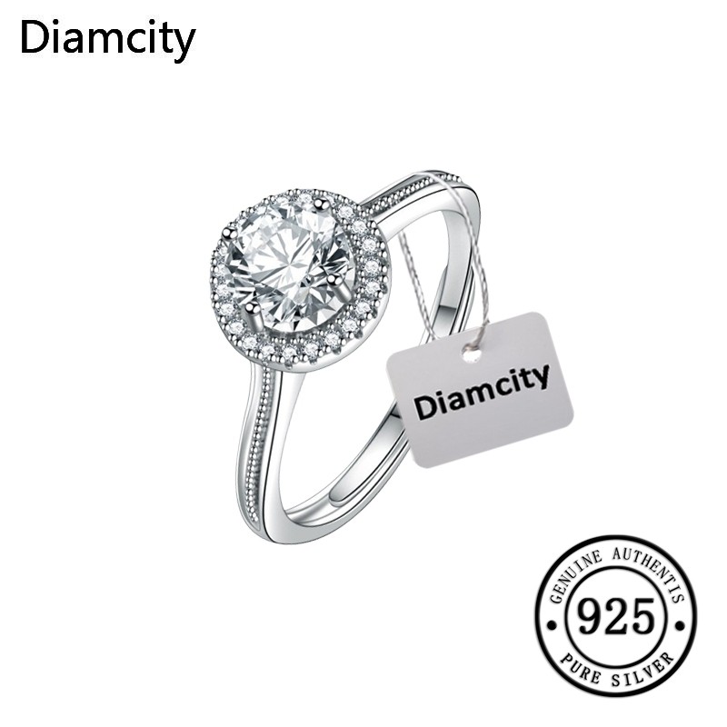Diamcity Cincin Moissanite PT950 - DC018