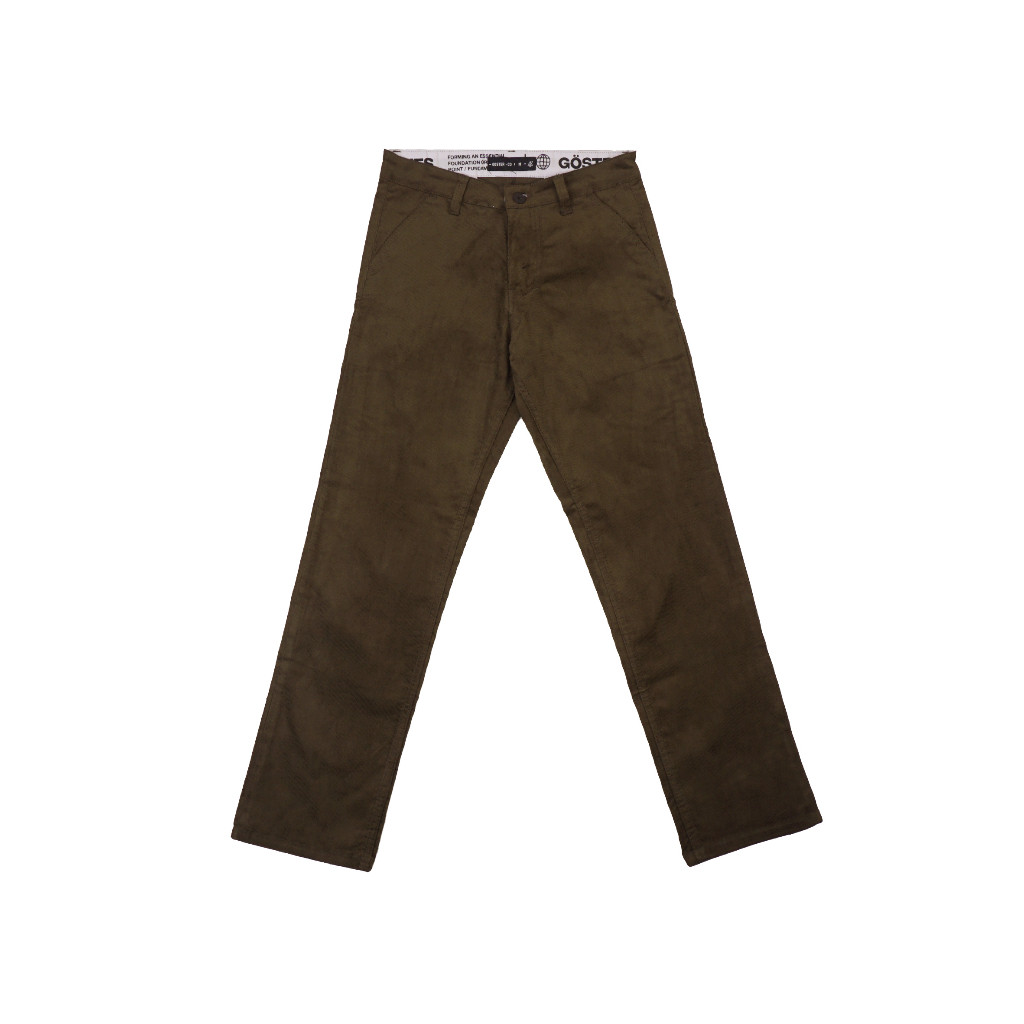 Goster Long Pants Regular Fit Corduroy - Surcease Olive