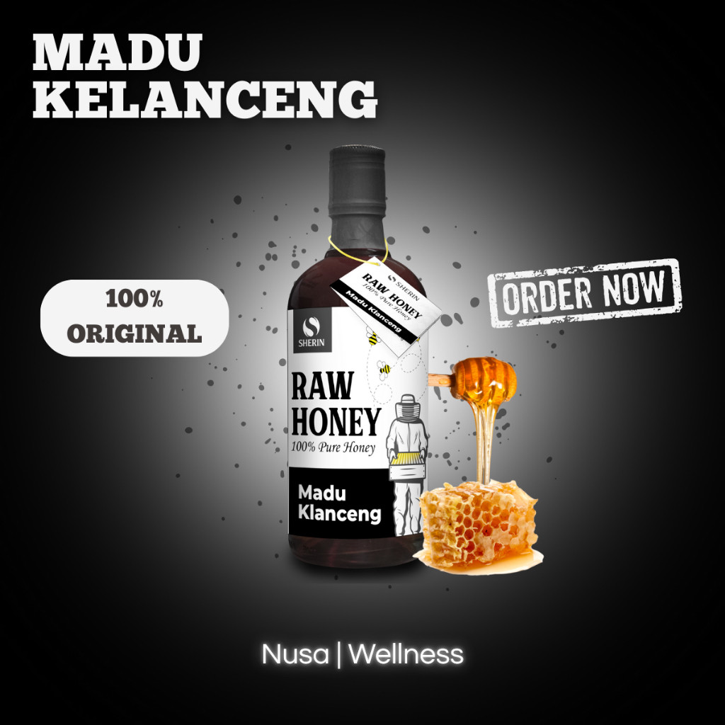 

MADU KLANCENG SHERRIN - Saatnya cobain madu yang benar-benar murni dari lebah klanceng!! 650gram murni 100%