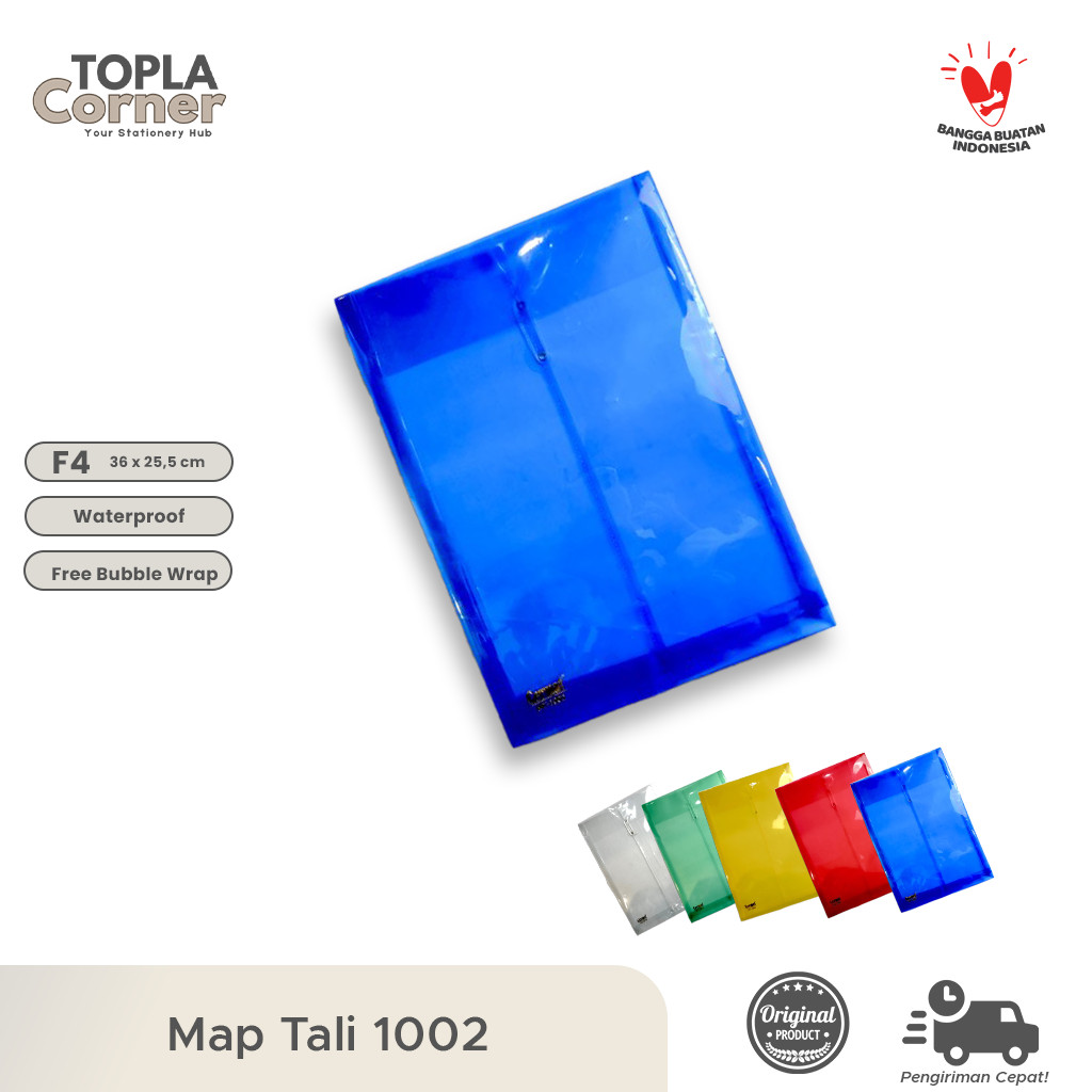 

Map Tali 1002 TOPLA - Tas Folder F4, Anti Air dan Kuat