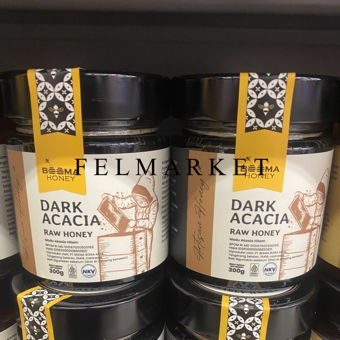 

Bemma Honey Dark Acacia Raw Honey / Madu Akasia Hitam / 300 gr
