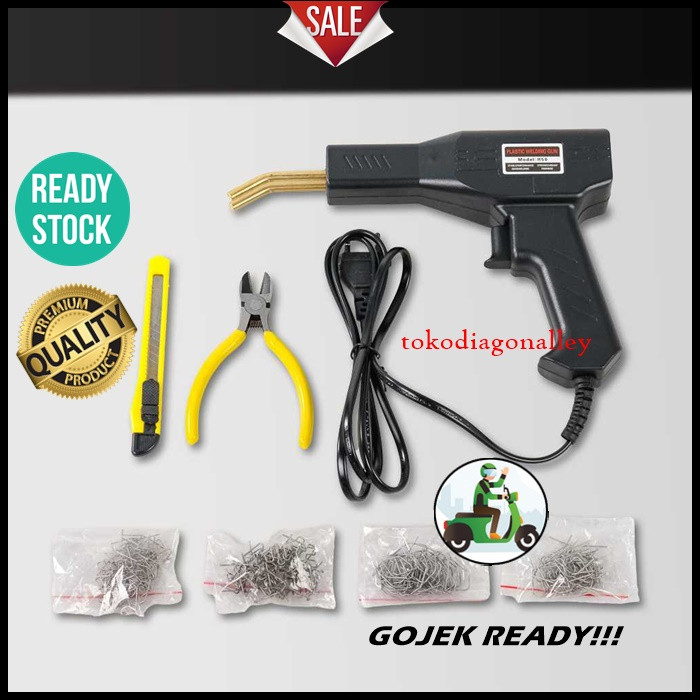Las Plastik Solder Plastik Las Bemper Mobil Welding Las Body Motor Automobile Bumper Machine Stapler