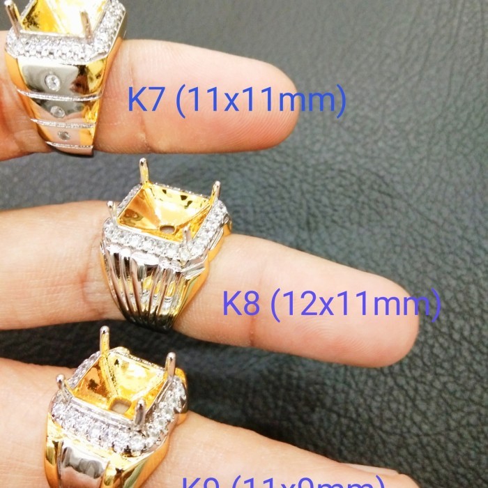 promo  -Ring Cincin Emban Alpaka Super Kombi Gold 8